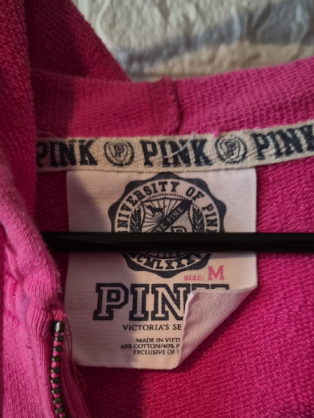 vs pink zip hoodie - Picture 2 of 4